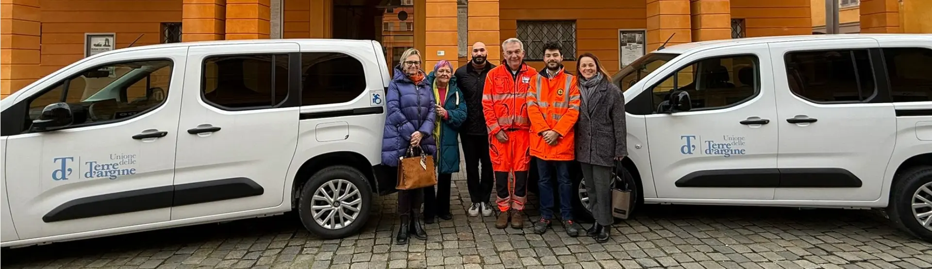 Trasporto sociale e scolastico: rinnovati due Doblò attrezzati a servizio dell’Unione Terre d’Argine