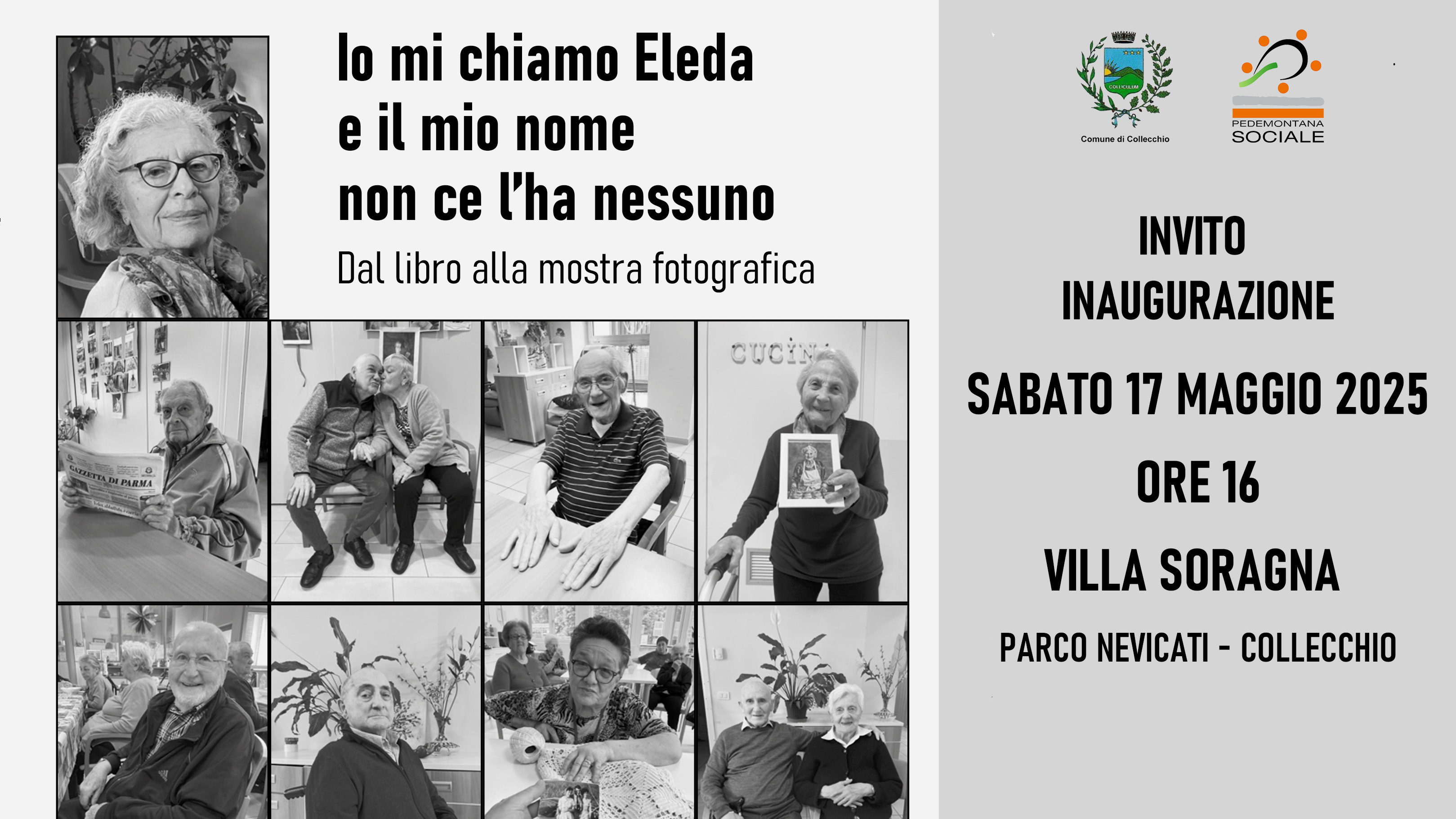 Storie di vita degli anziani dei centri diurni: dal libro alla mostra fotografica 