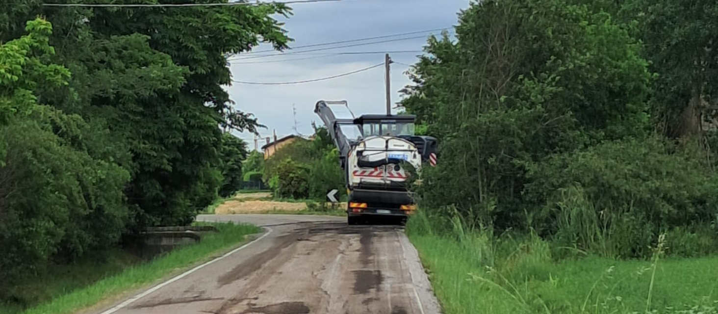Al via riasfaltature in via Lunga e via Budrione-Migliarina