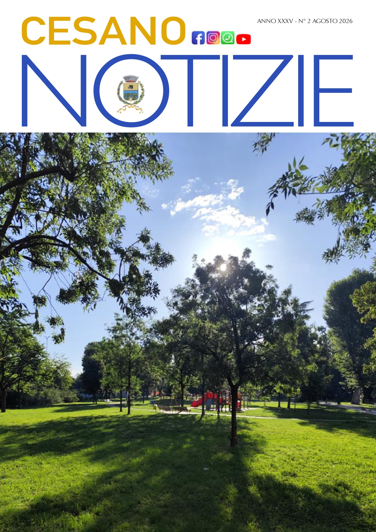 Cesano Notizie - Mese di agosto 2026