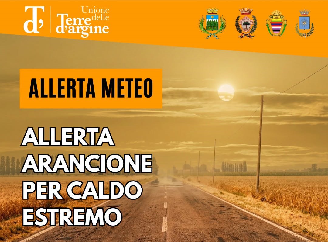Allerta Arancione per temperature estreme