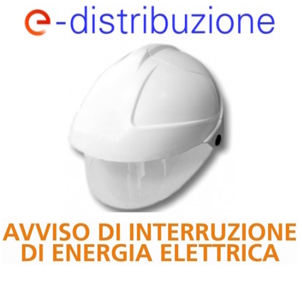 Avviso di interruzione di energia elettrica: 06 giugno 2025 dalle ore 08:00 alle ore 16:00