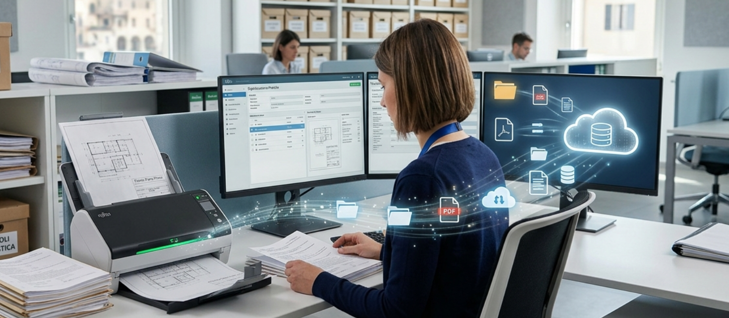 Digitalizzazione dell’archivio delle pratiche edilizie: possibili rallentamenti nel servizio