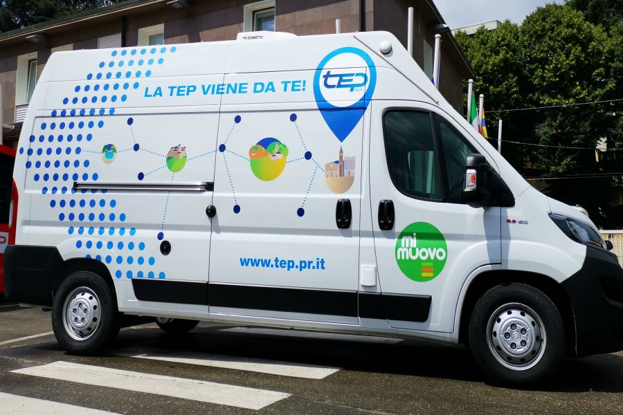 A Traversetolo il 27 agosto arriva il Punto Mobile Tep