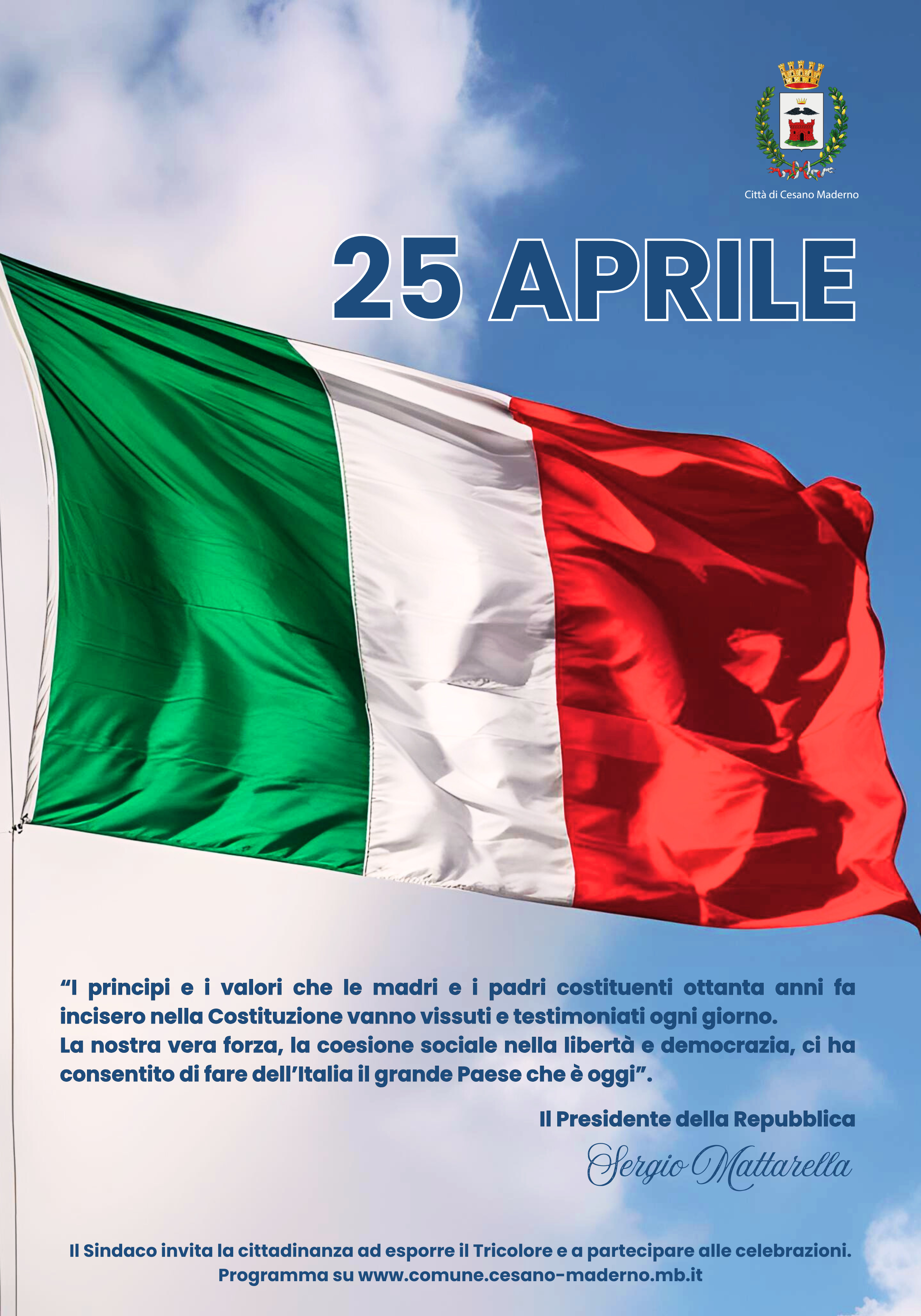 25 aprile 2026: Festa della Liberazione
