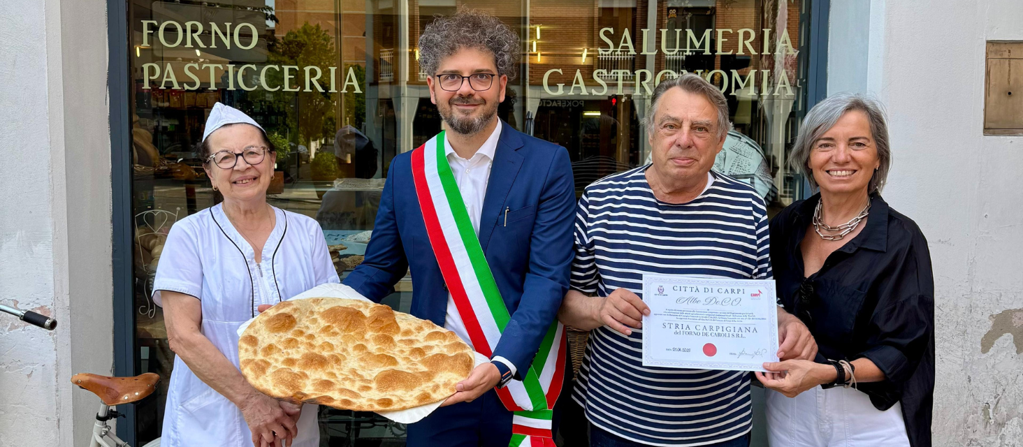 Alla stria del forno De Caroli la denominazione comunale