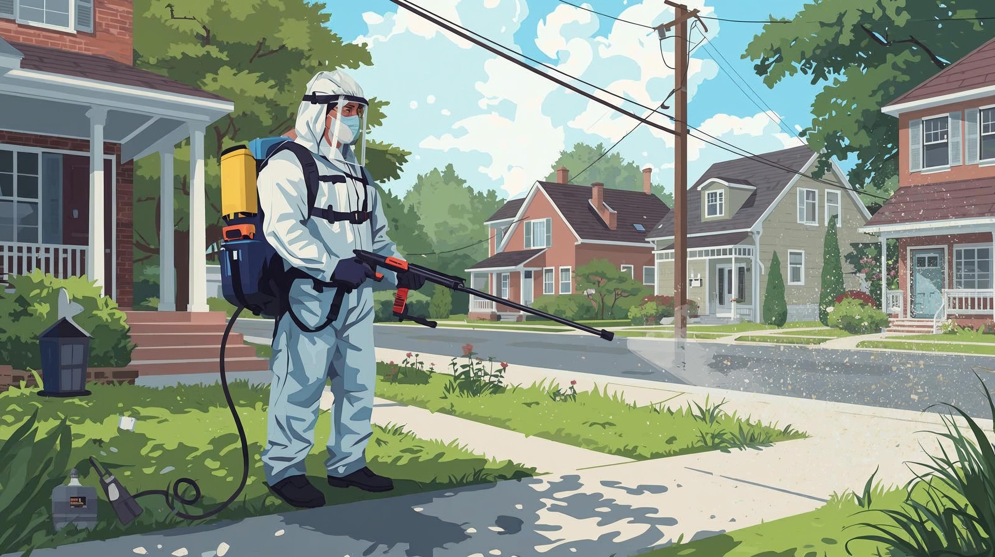 Programmazione disinfestazione contro le zanzare