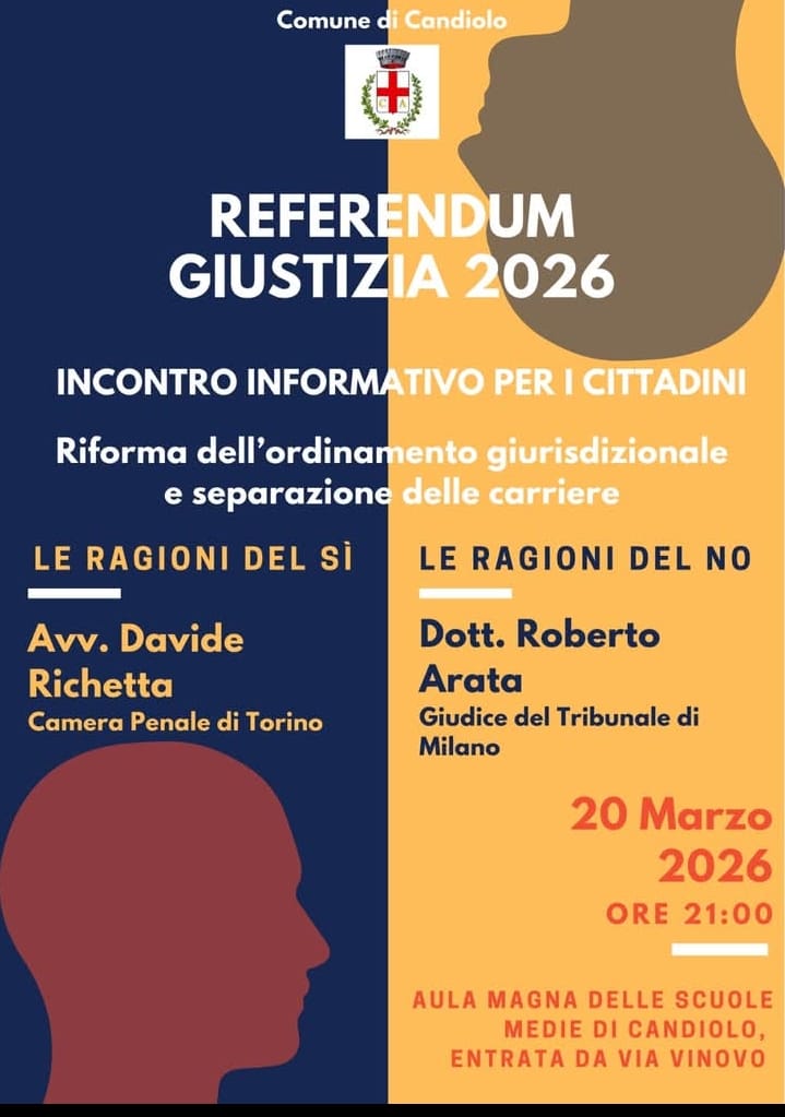 Referendum giustizia 2026