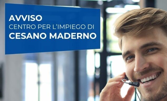 Trasferimento provvisorio del Centro per l'Impiego di Cesano Maderno