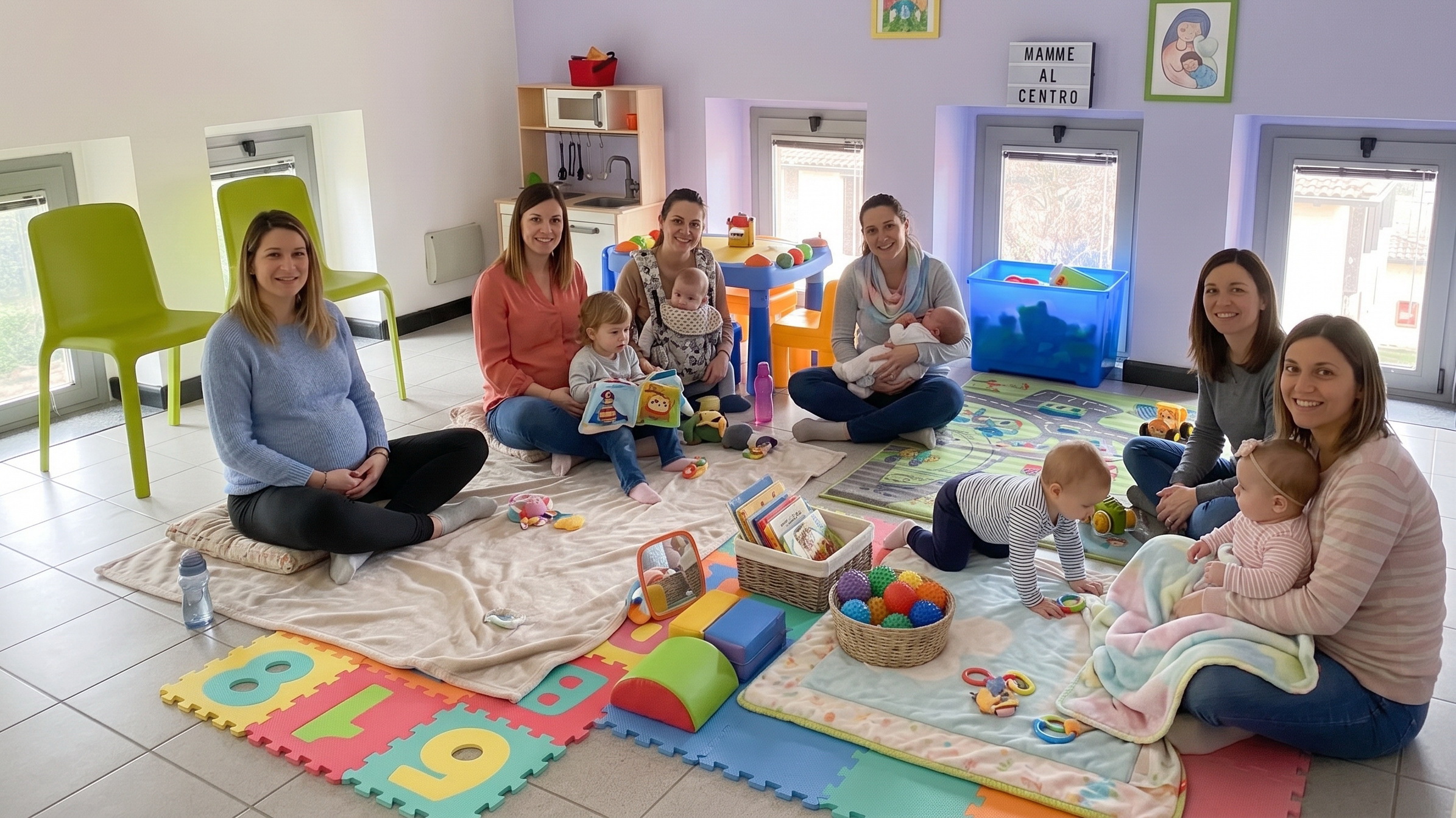 “Mamme al Centro”: nuovi incontri per neo e future mamme