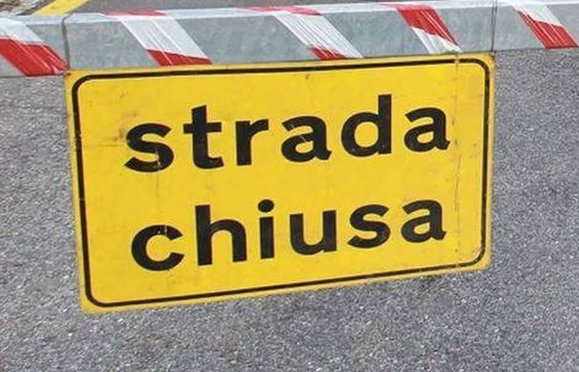 Chiusura strada per Cisliano
