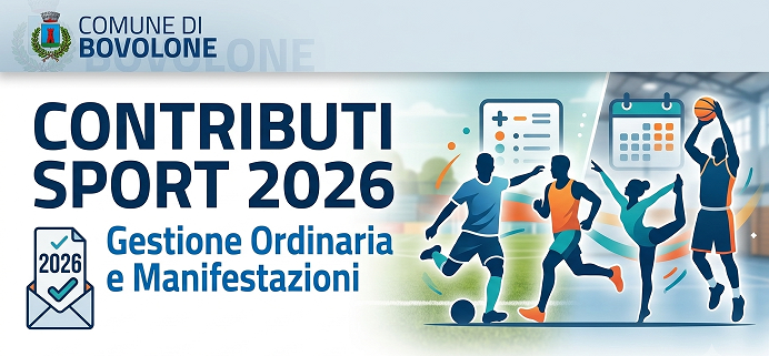 Contributi per lo sport 2026