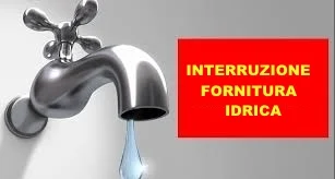 SOSPENSIONE FORNITURA IDRICA: 20 MAGGIO 2026 DALLE ORE 12:00 ALLE ORE 22:00