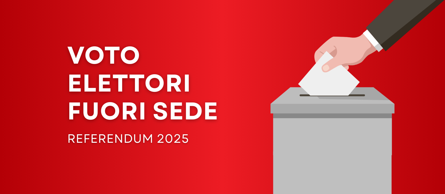 Refendum 2025: Domanda di ammissione al voto fuori sede