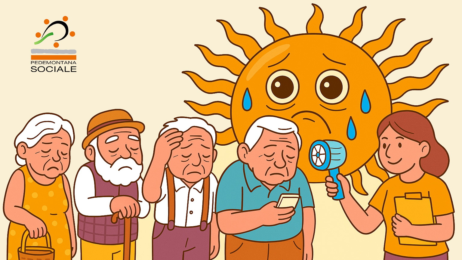 Ondate di calore: il piano per le persone fragili