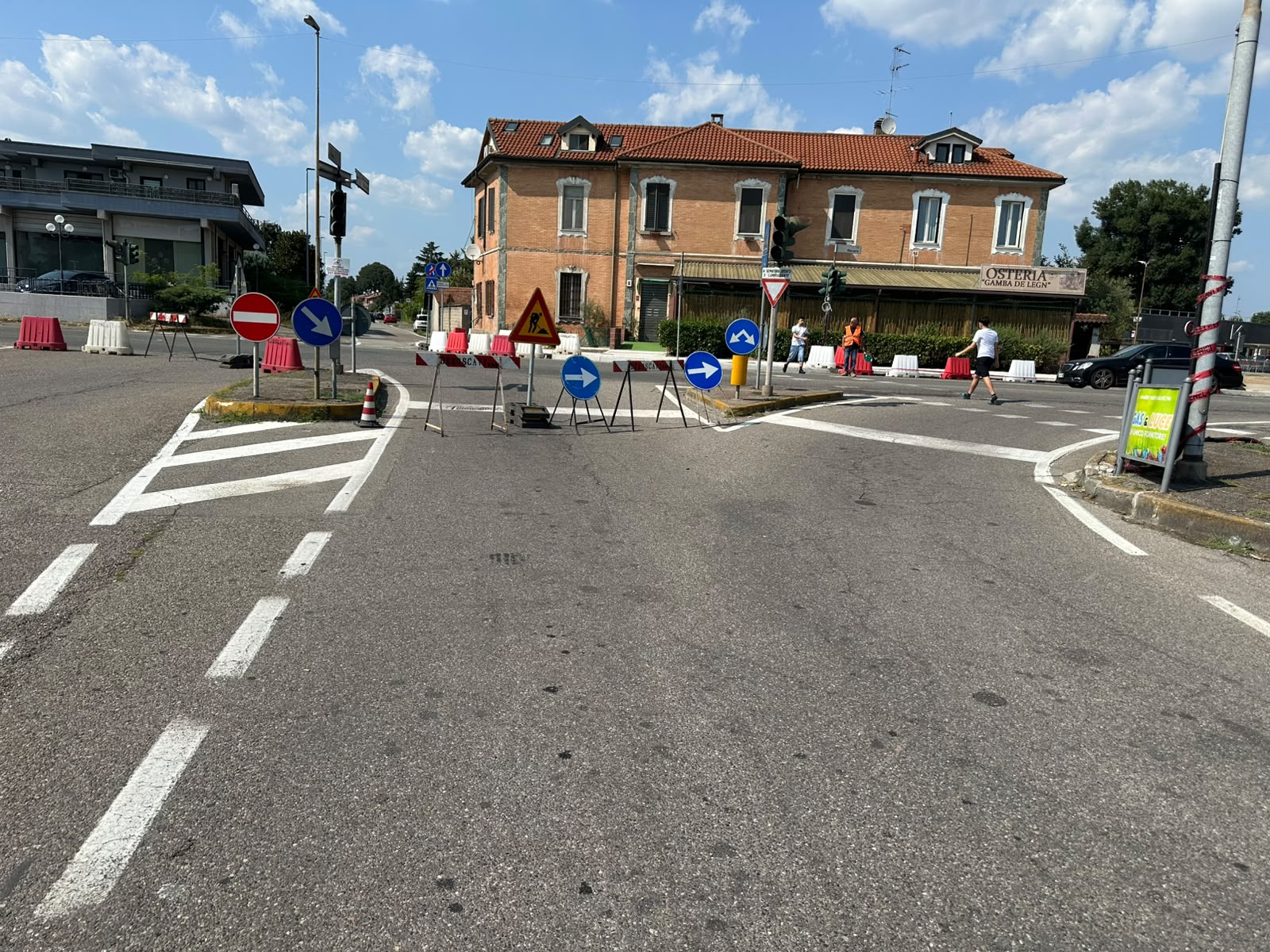Semaforo di via Roma: istituita la viabilità provvisoria