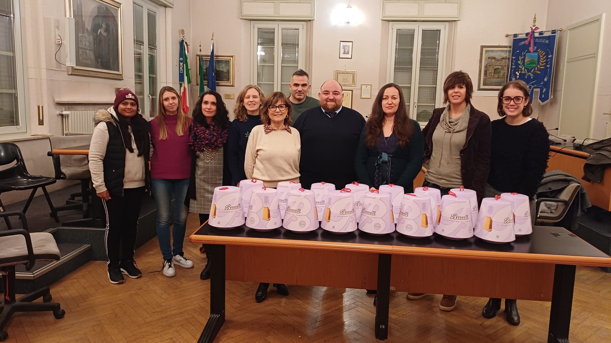 Sedici pandori per un dolce Natale nelle Case di accoglienza 