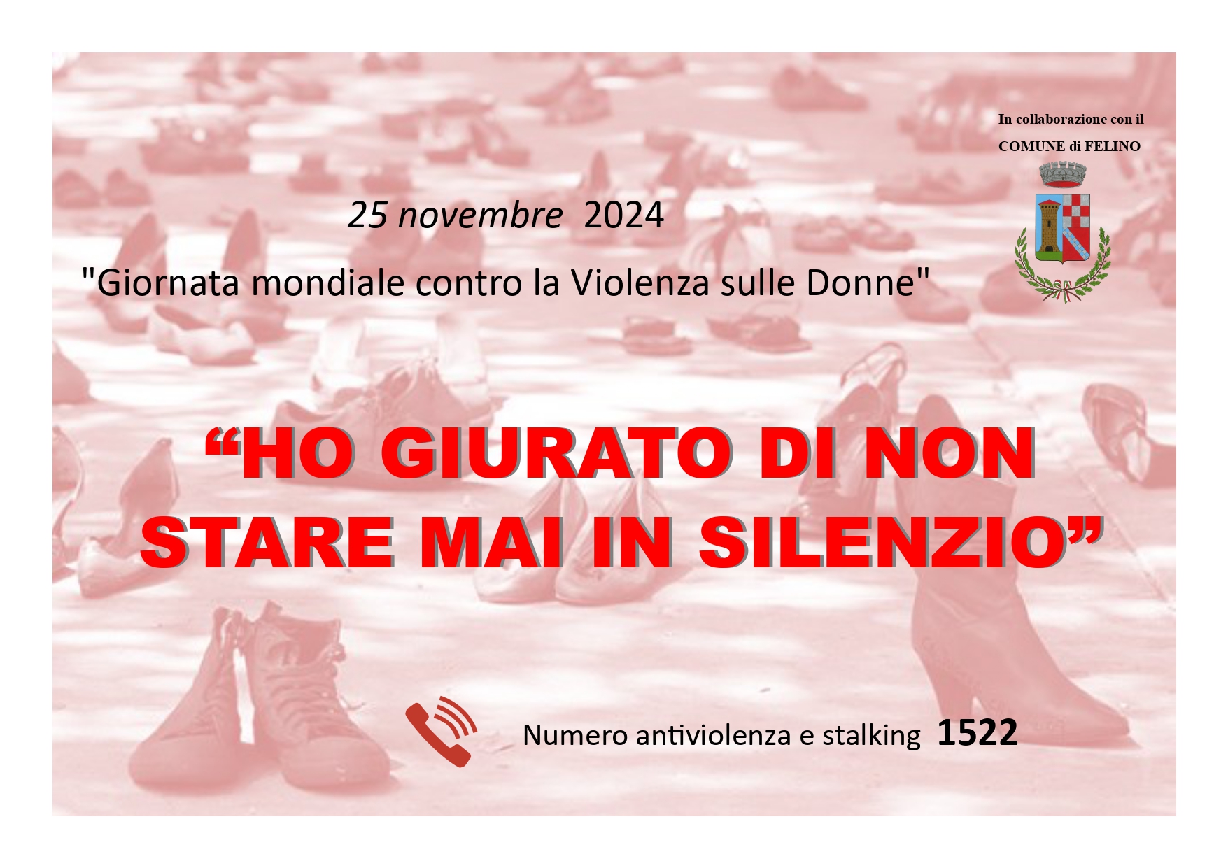 “Ho giurato di non stare mai in silenzio”: gli eventi dedicati al 25 Novembre, Giornata internazionale per l'eliminazione della violenza contro le donne 