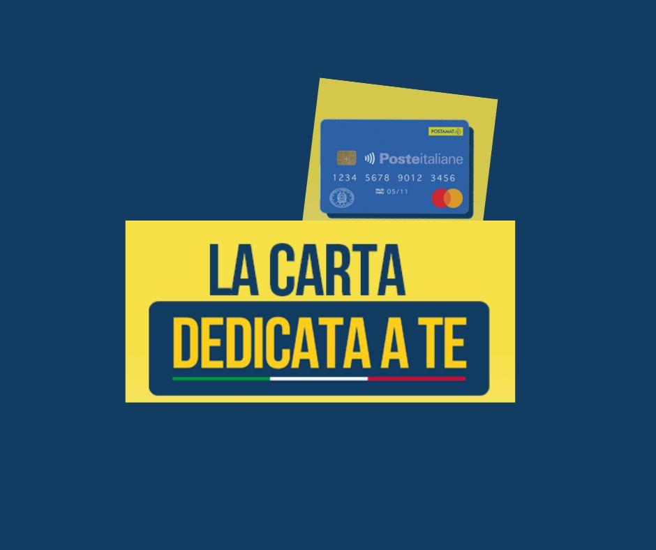Carta “Dedicata a te” – Contributo economico 2025