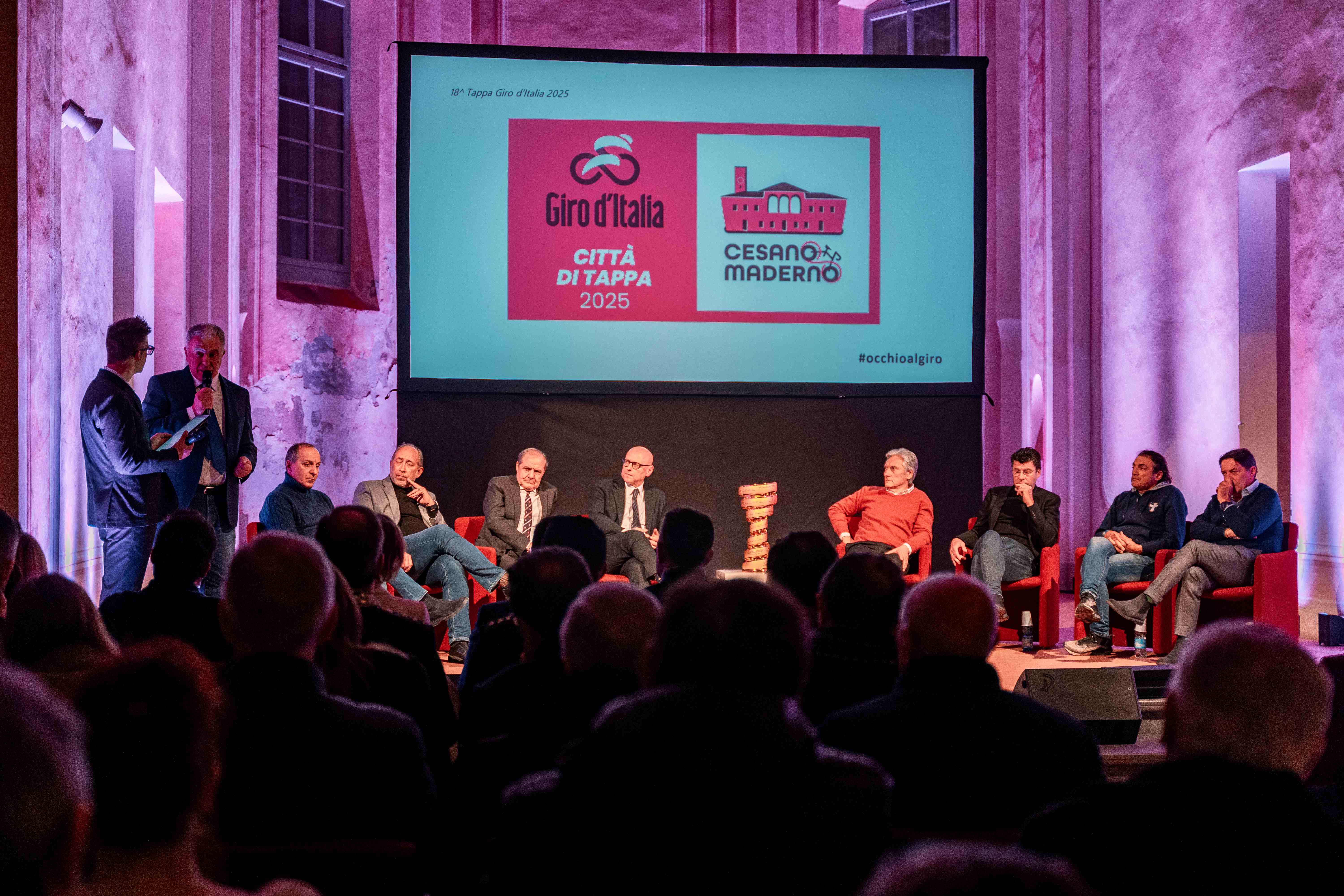 Giro d'Italia, Cesano Maderno città di Tappa: presentato il logo, il circuito interno e le iniziative sul territorio