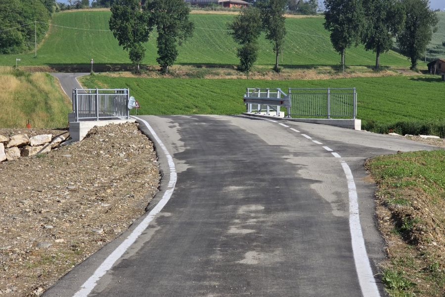 Inaugurazione nuovo ponte in strada delle Bazzelline