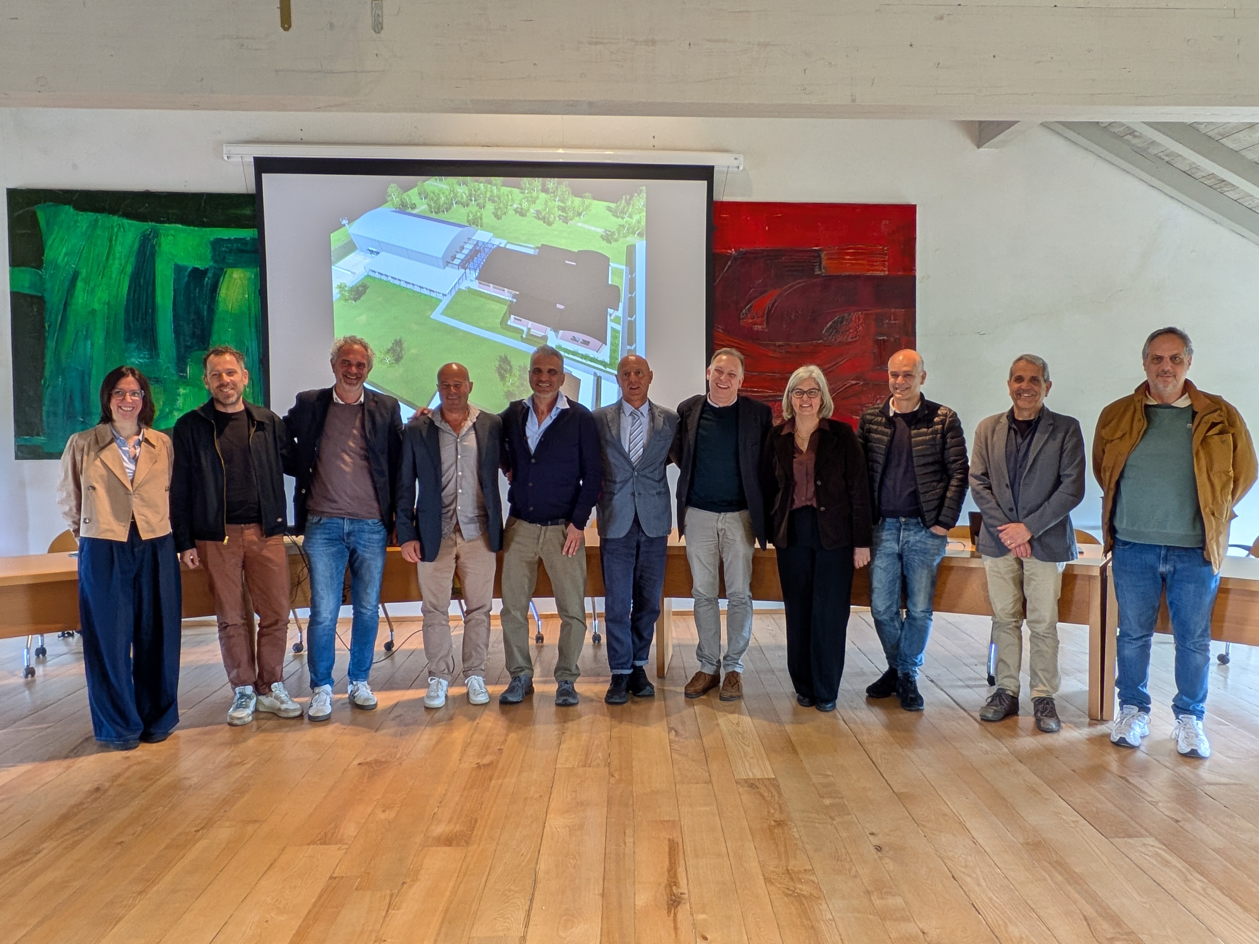 Sala Baganza: presentato il palazzetto dello sport che verrà