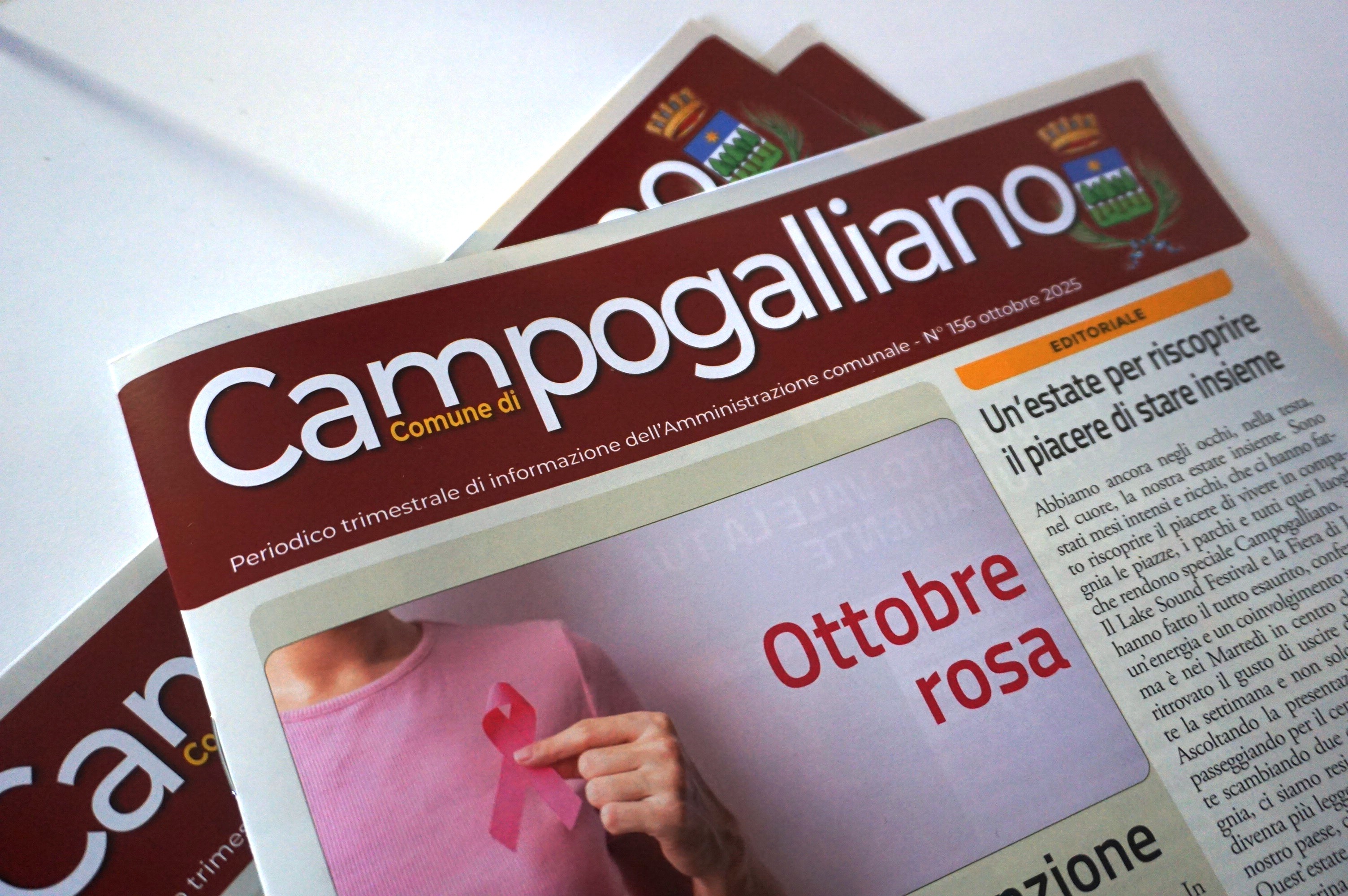 In distribuzione l'ultimo numero del periodico comunale