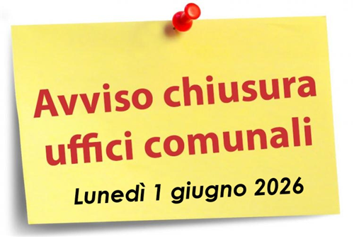 Chiusura uffici comunali