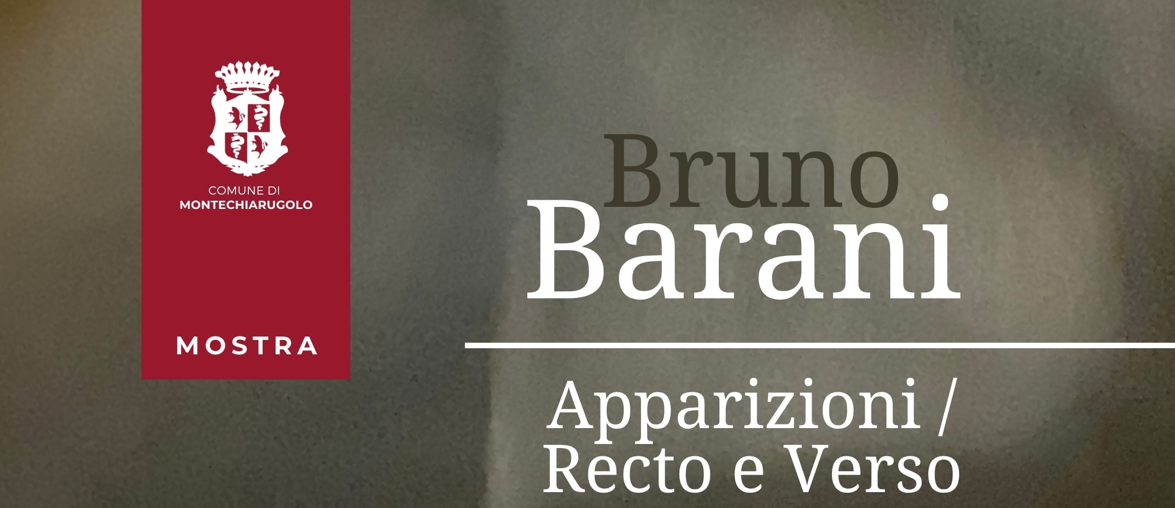 Bruno Barani in mostra a Palazzo Civico