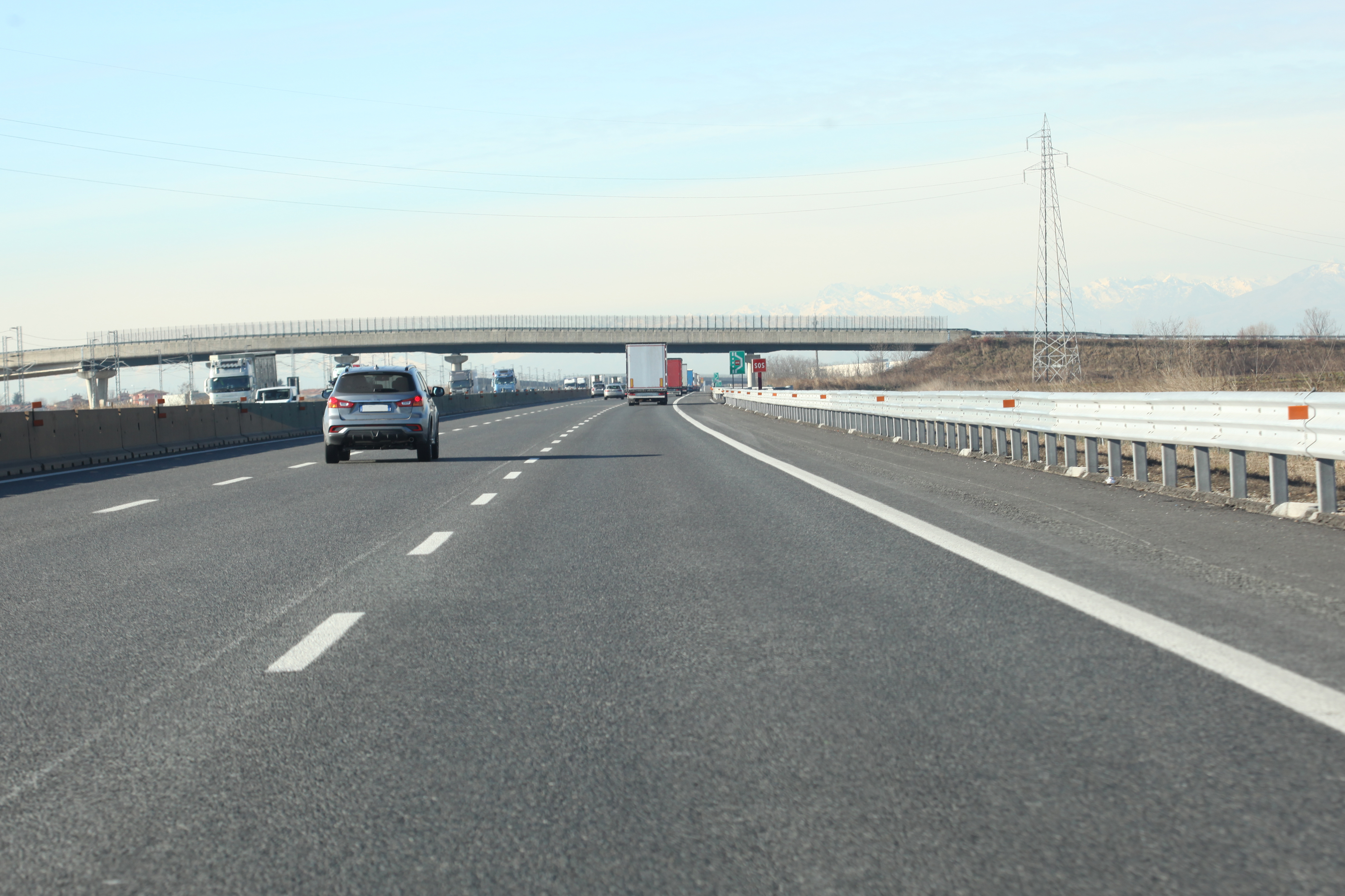 Nuova barriera antirumore lungo l'autostrada A22